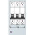 Triple Pole MCB 32 Amp   C Betagard 5SL6